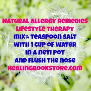 natural allergy treatment