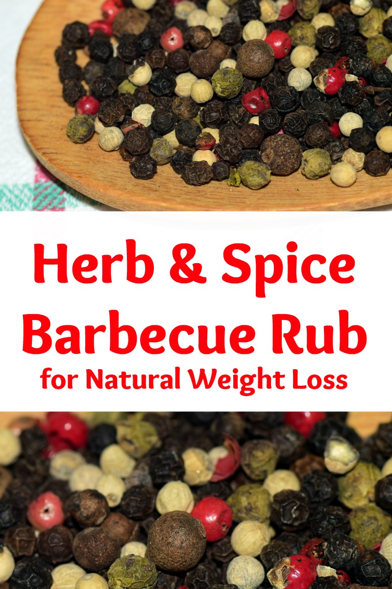 healthy herb and spice barbecue rub for natural weight loss