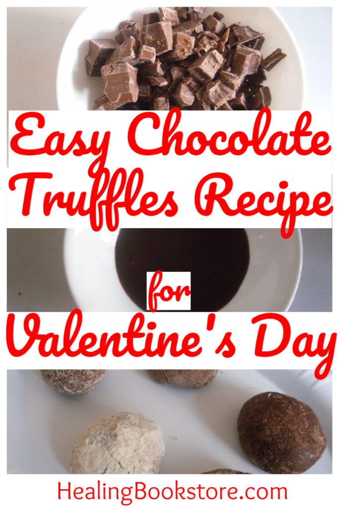 Easy chocolate truffles recipe for Valentines  Day