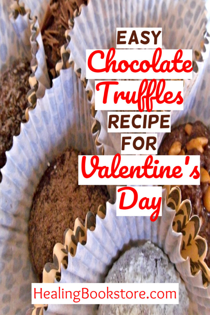 Easy chocolate truffles recipe for Valentine's Day