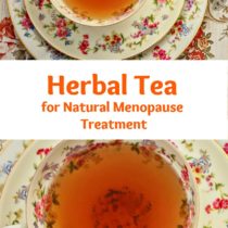 herbal tea for natural menopause treatment